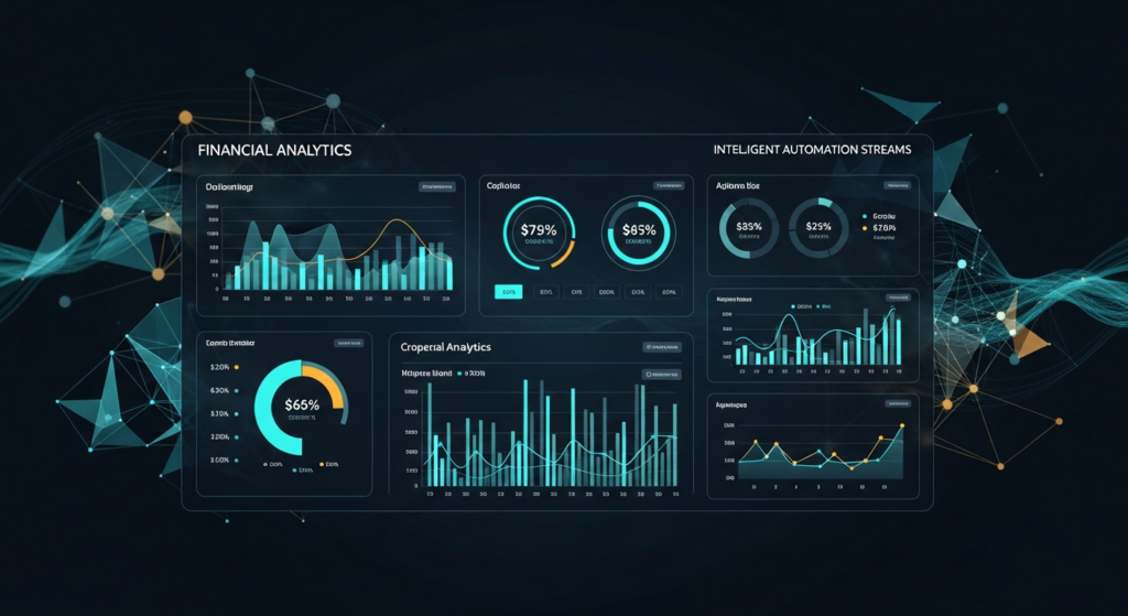 AI in finance - intelligent analytics dashboard for CFO use cases