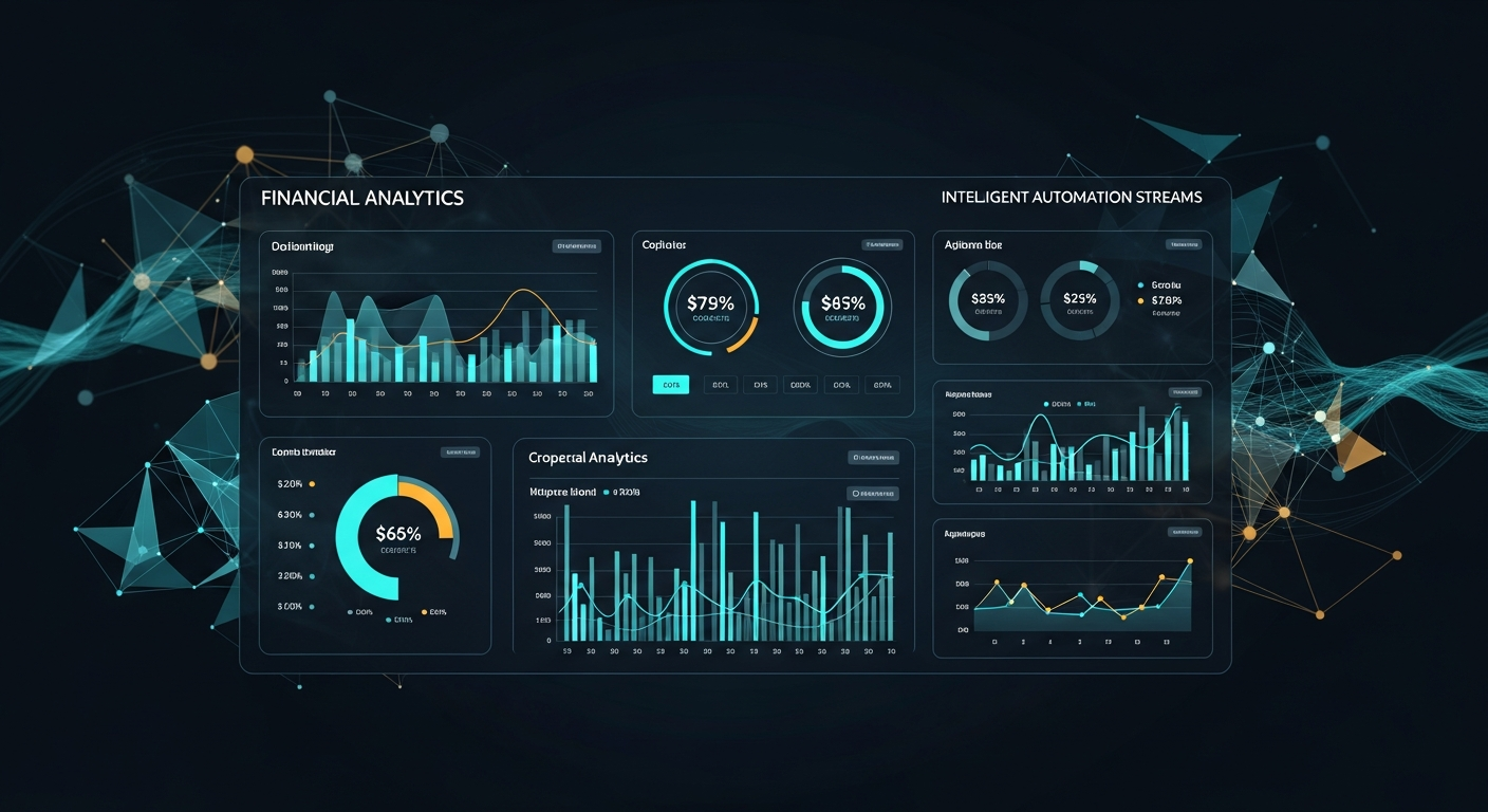 AI in finance - intelligent analytics dashboard for CFO use cases