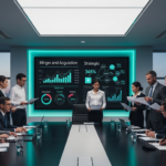 Executive boardroom discussing AI governance strategy