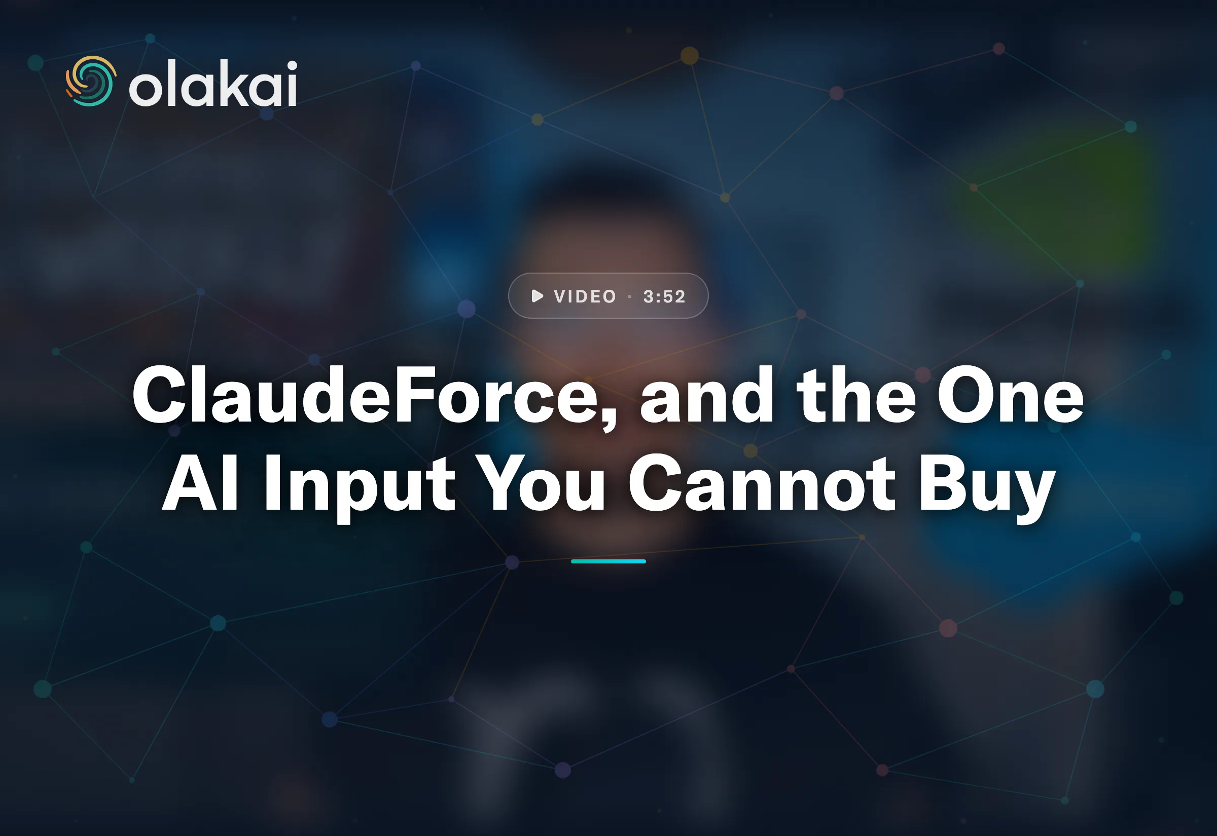 ClaudeForce, and the One AI Input You Cannot Buy